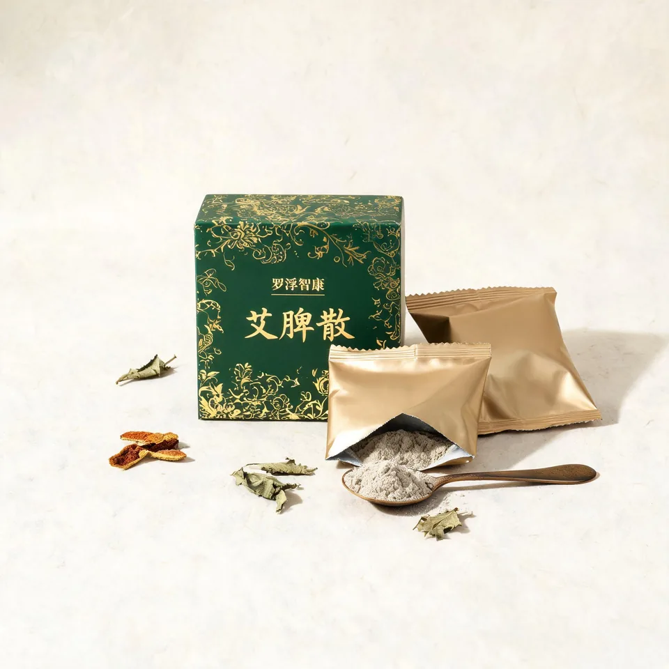 鲜阮艾脾散 - 罗浮山红脚艾古方食养粉