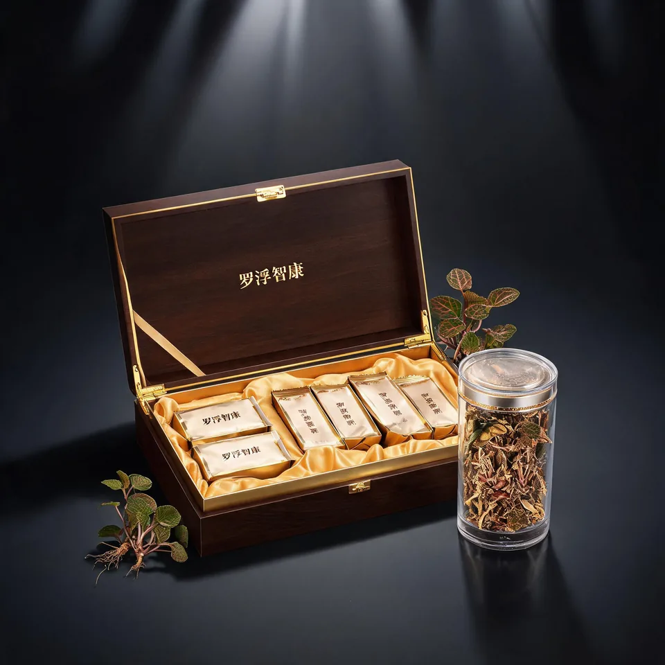 鲜阮罗浮山金线莲干品礼盒 - 道地金线莲礼盒装