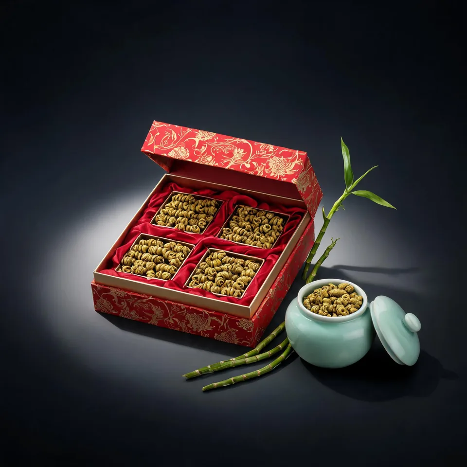 鲜阮铁皮石斛枫斗礼盒 - 精选铁皮石斛干品礼盒装