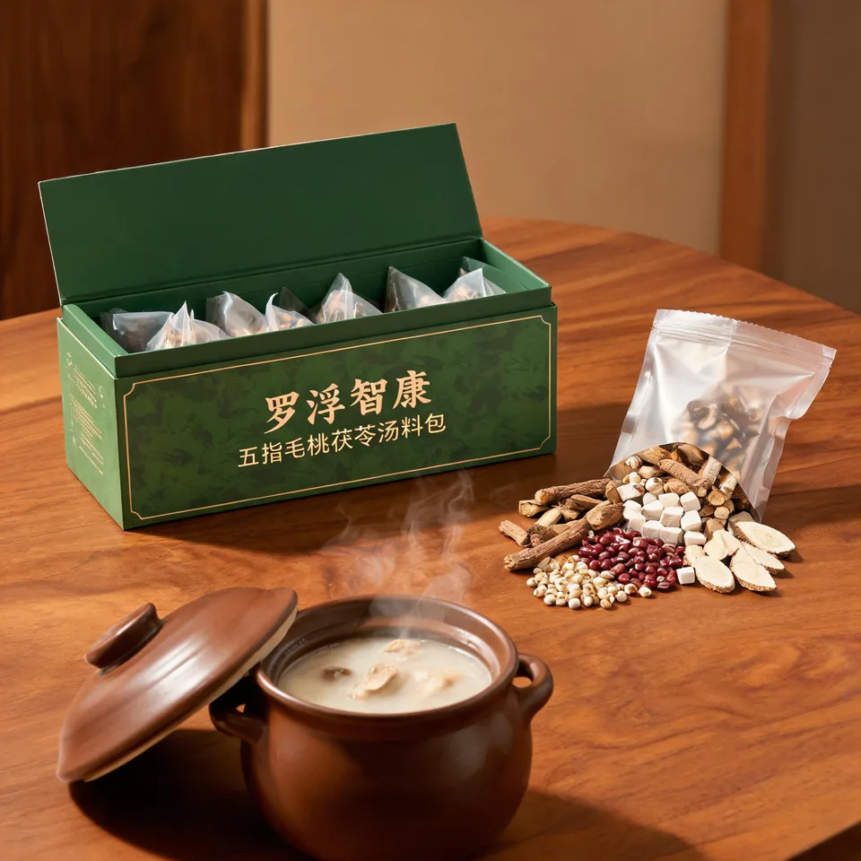 鲜阮五指毛桃茯苓汤料包 - 广东老火靓汤汤料